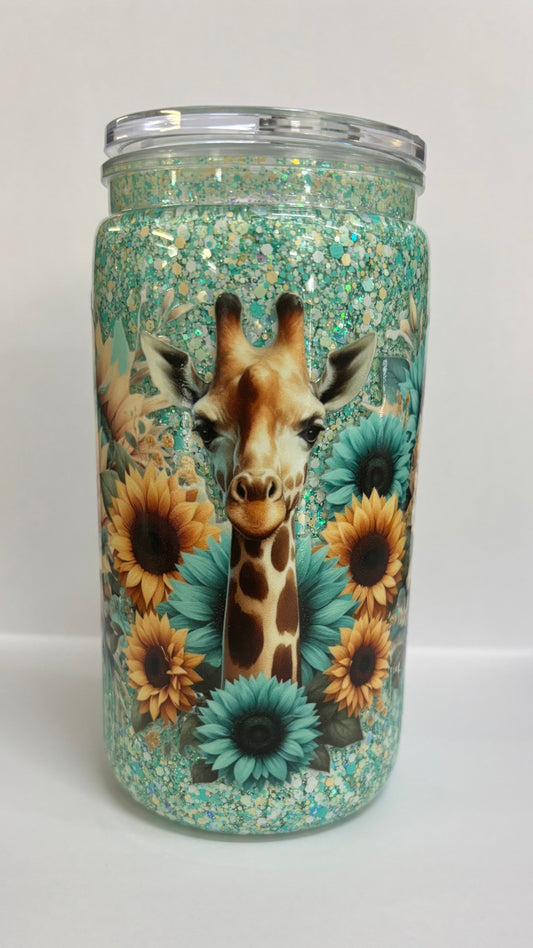 16oz Giraffe Acrylic