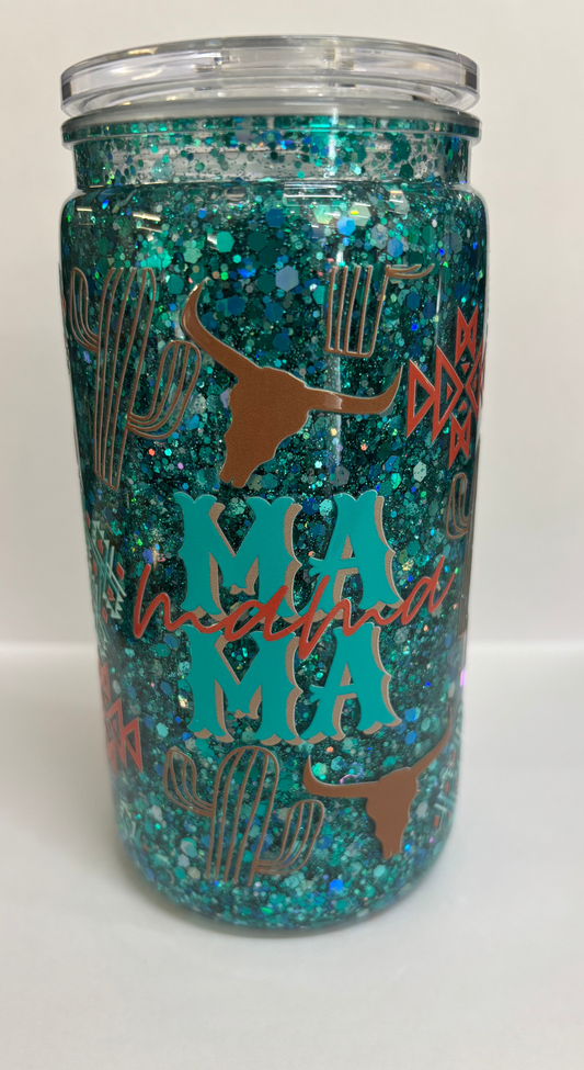 16oz Acrylic Snowglobe